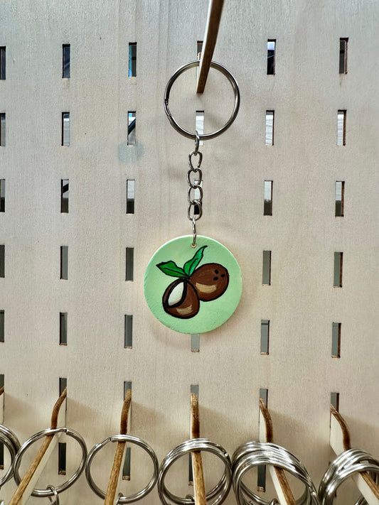 Coconut keyring