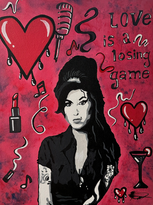 Amy Winehouse Canvas