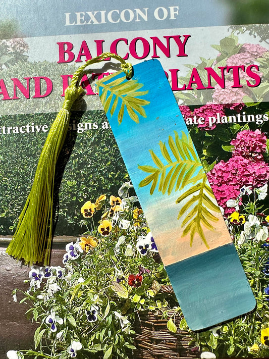Palm Tree Ocean Bookmark