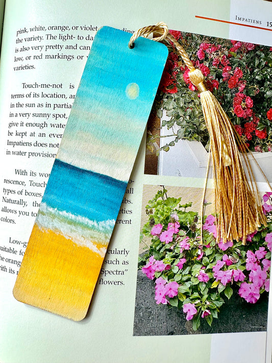 Golden Beach Bookmark