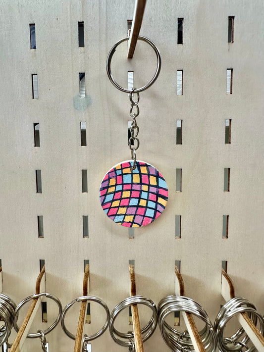 Disco Ball Keyring