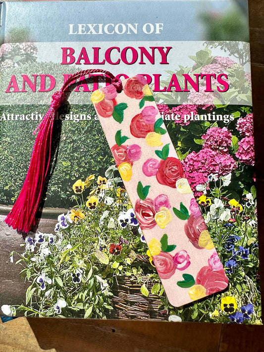 Rainbow Rose Bookmark