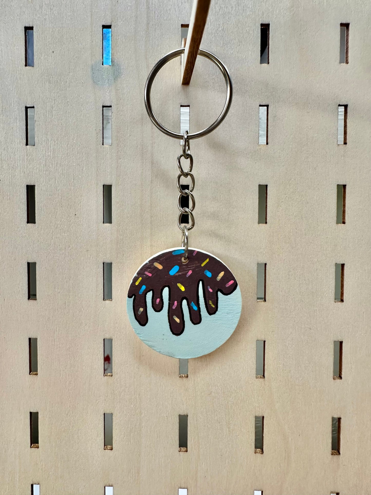 Chocolate Drip Keyring