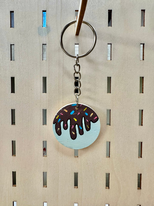 Chocolate Drip Keyring
