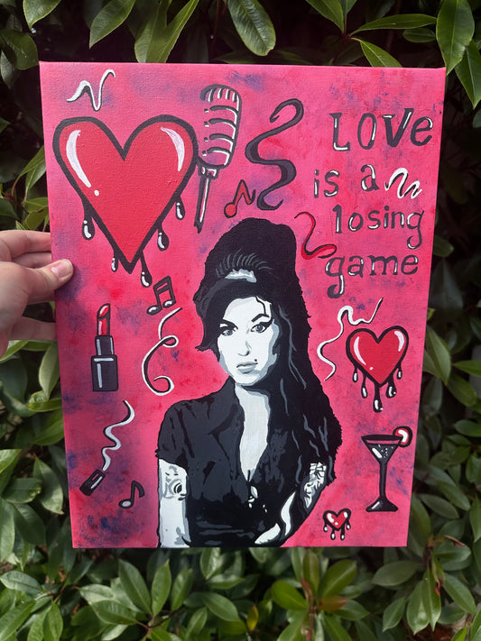 Amy Winehouse Canvas