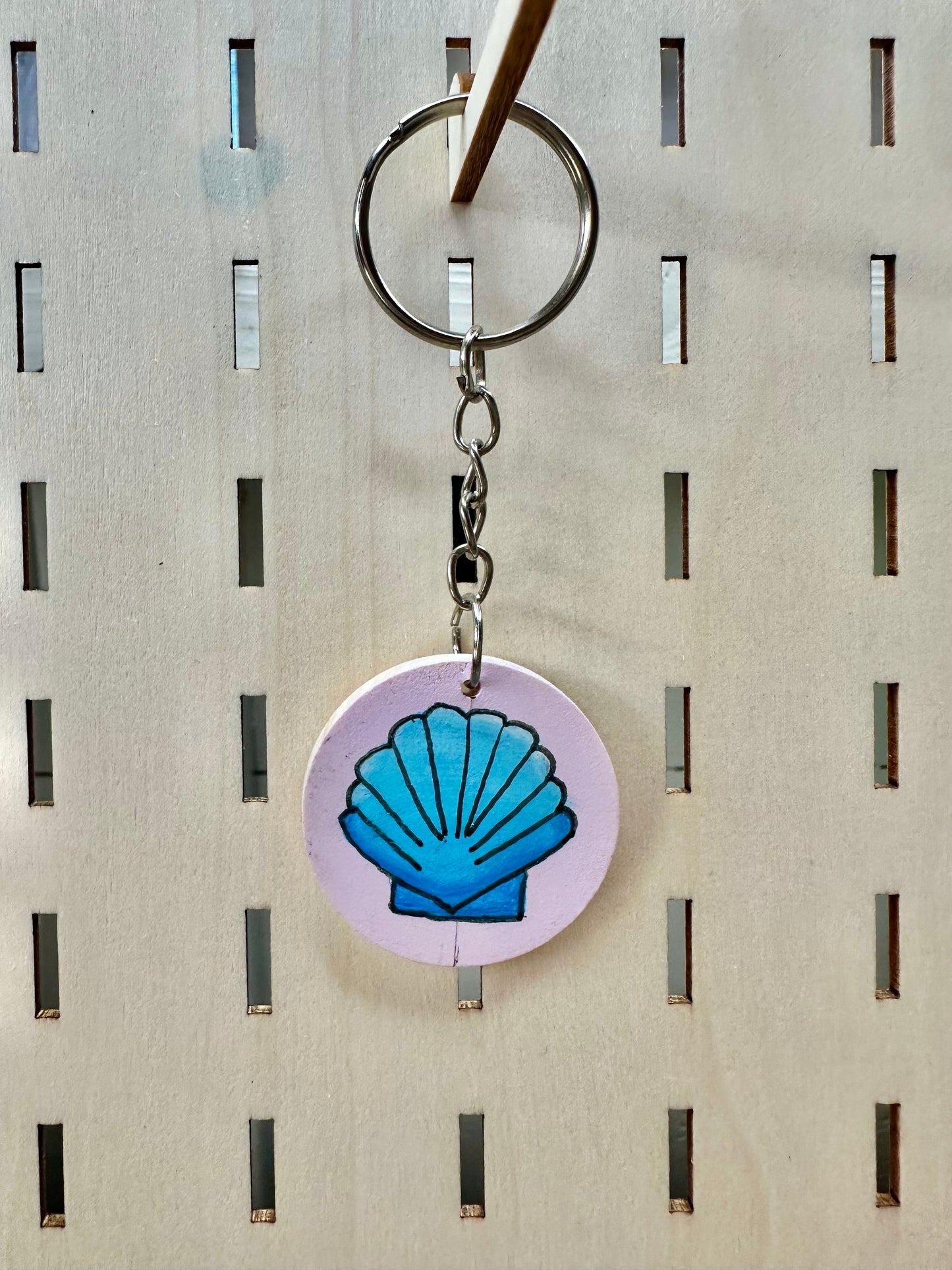 Blue Shell Keyring