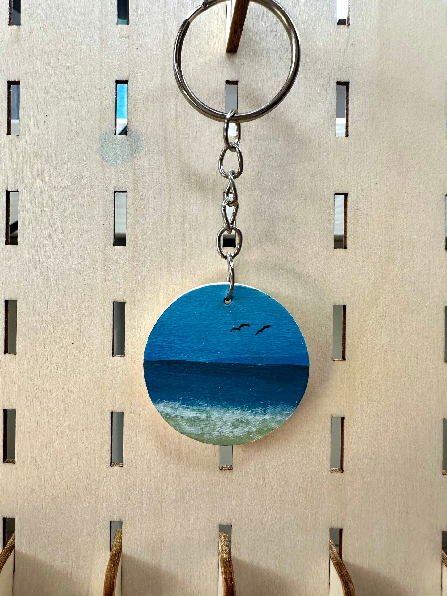 Beach Birds Keyring