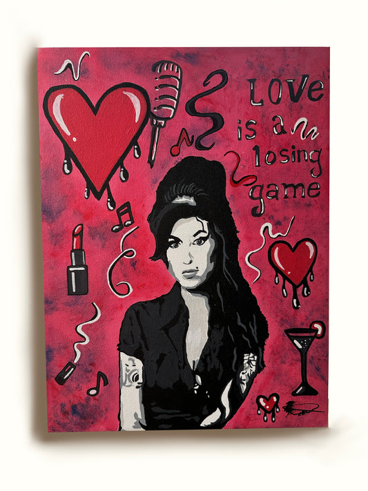 Amy Winehouse Canvas