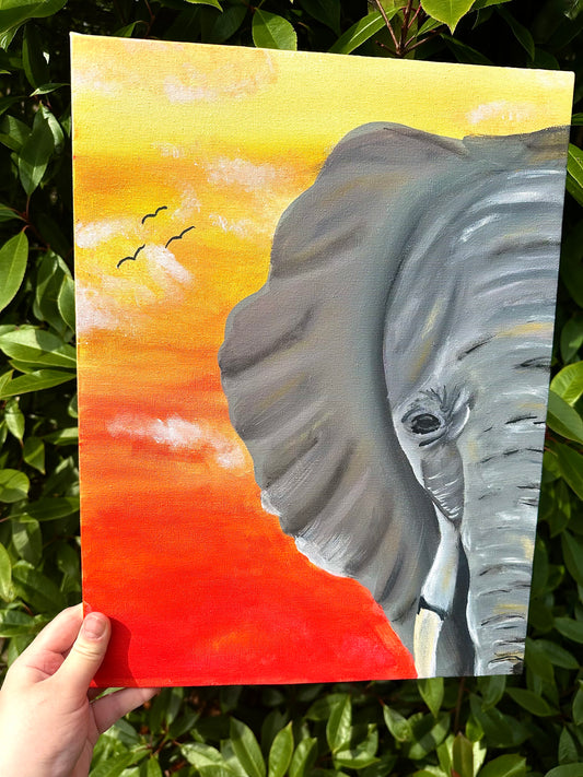 Elephant Heaven Canvas